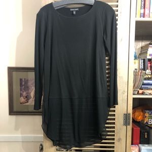 Eileen Fisher Top/ SHEER bottom over tush